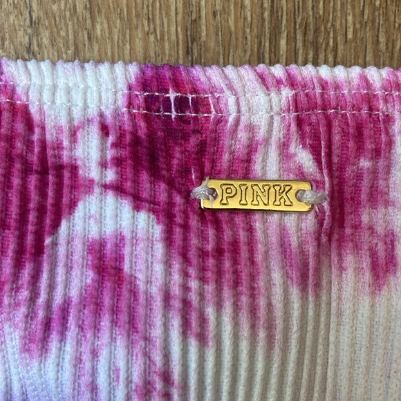 Victoria’s Secret large & xl NWT White pink purple tie-dye bikini swim time - Picture 8 of 10